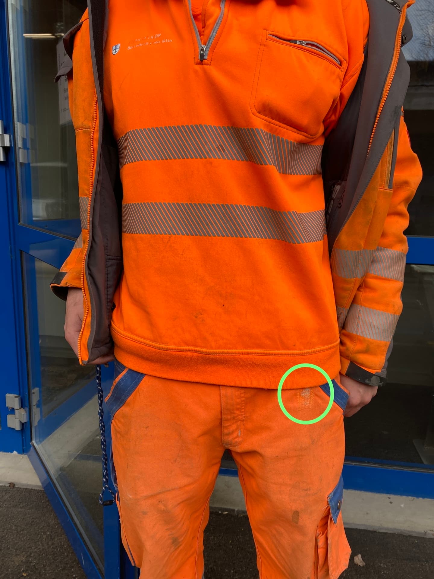 Opfikon lässt Arbeitskleidung, wenn möglich, sauber flicken.